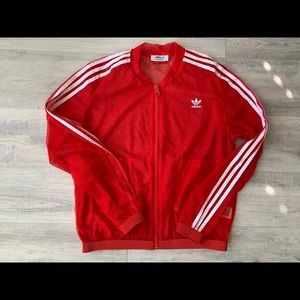 M/L Sheer Adidas Track Jacket
